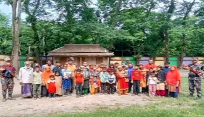 সিলেট-মৌলভীবাজার সীমান্ত দিয়ে ১৫৩ জনকে পুশইন সিলেট-মৌলভীবাজার সীমান্ত দিয়ে ১৫৩ জনকে পুশইন
