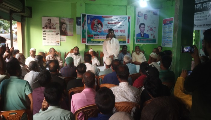 ধর্মপাশায় ব্যারিস্টার হামিদুল হক আফিন্দী’র গণসংযোগ ধর্মপাশায় ব্যারিস্টার হামিদুল হক আফিন্দী’র গণসংযোগ