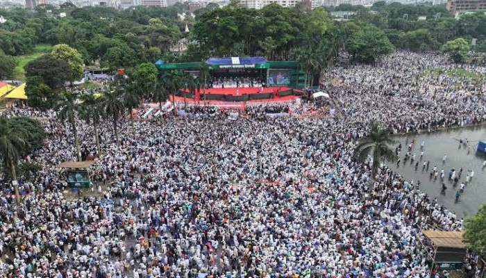 সোহরাওয়ার্দী উদ্যানে জামায়াতের বিশাল সমাবেশ সোহরাওয়ার্দী উদ্যানে জামায়াতের বিশাল সমাবেশ