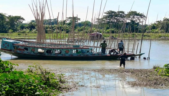প্রভাবশালীদের অবৈধভাবে মাছ শিকার ঠেকালো প্রশাসন প্রভাবশালীদের অবৈধভাবে মাছ শিকার ঠেকালো প্রশাসন
