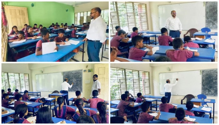 প্রাথমিক বিদ্যালয়ে পাঠদান করলেন সুনামগঞ্জের জেলা প্রশাসক প্রাথমিক বিদ্যালয়ে পাঠদান করলেন সুনামগঞ্জের জেলা প্রশাসক