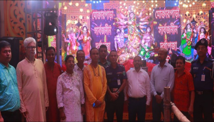 পূজামন্ডপ পরিদর্শনে জেলা প্রশাসক পূজামন্ডপ পরিদর্শনে জেলা প্রশাসক