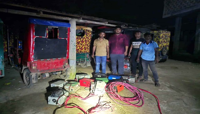 জগন্নাথপুরে বিদ্যুৎ চুরি রোধে অভিযান জগন্নাথপুরে বিদ্যুৎ চুরি রোধে অভিযান