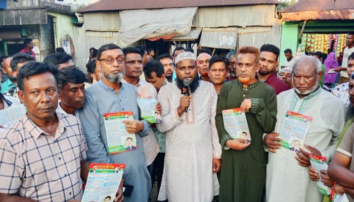 বিএনপি’র মনোনয়ন প্রত্যাশী আনিসুল হকের পক্ষে প্রচারণা