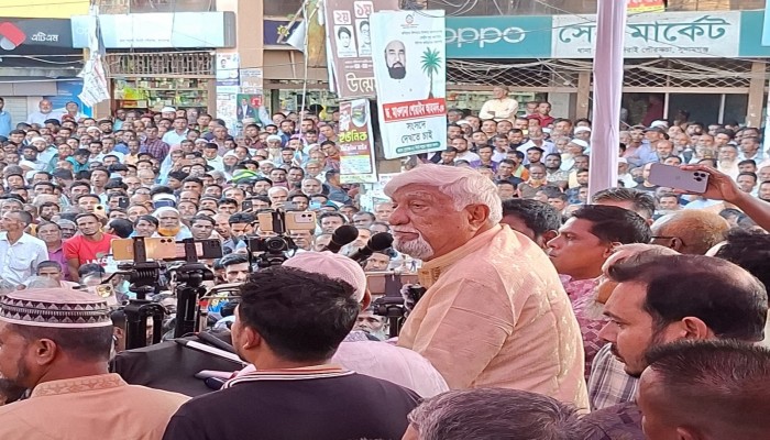 জীবনের শেষ নির্বাচনের জয় দিরাই-শাল্লাবাসীকে উপহার দিতে চাই : নাছির চৌধুরী