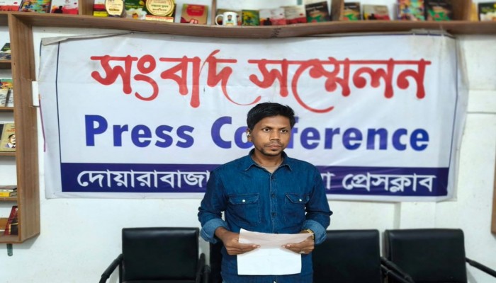 দোয়ারাবাজারে দরিদ্র পরিবারের জমি দখলের চেষ্টা