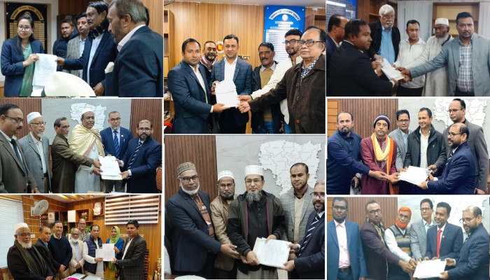 ৫টি আসনে মনোনয়নপত্র জমা দিলেন ৩৯ প্রার্থী