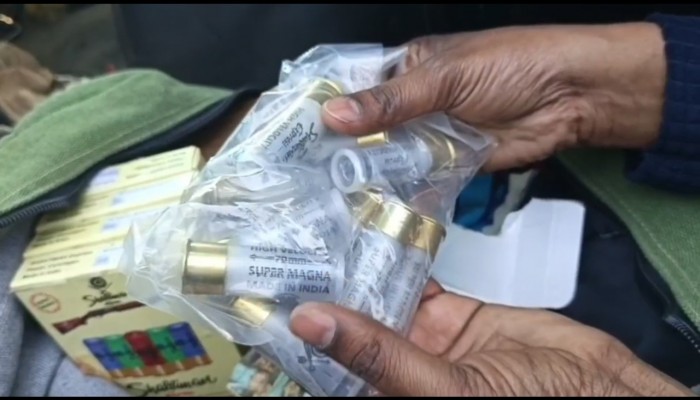 ২৫০ পিস শিসা বুলেটসহ আটক ১