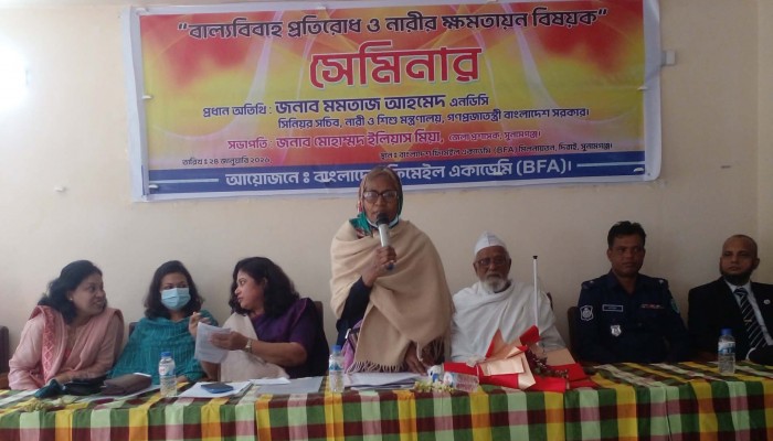 নারীদের পিছনে রেখে কোনো উন্নয়ন সম্ভব নয় : এনডিসি মমতাজ আহমেদ