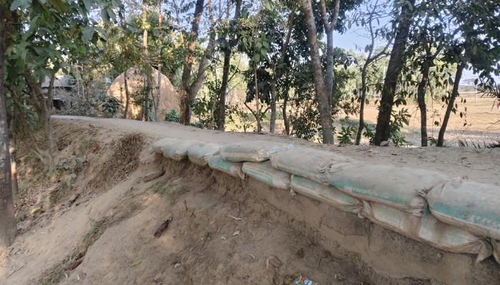 গিরিশনগরে ফসলরক্ষা বাঁধের প্রকল্প নেই, অরক্ষিত থাকবে কনছখাই হাওর