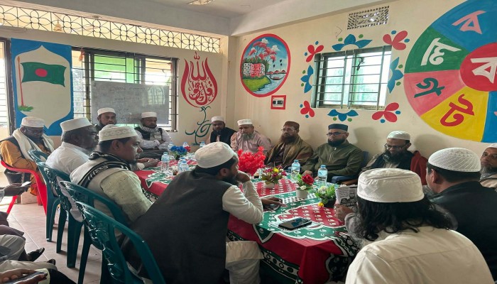 সুনামগঞ্জ-৫ আসনে এমপি প্রার্থী আব্দুল কাদিরের মতবিনিময়