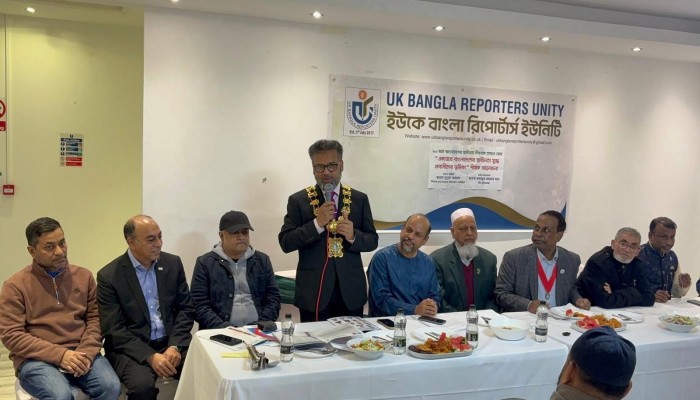 ইউকে বাংলা রিপোর্টার্স ইউনিটির আলোচনা ও ইফতার মাহফিল সম্পন্ন