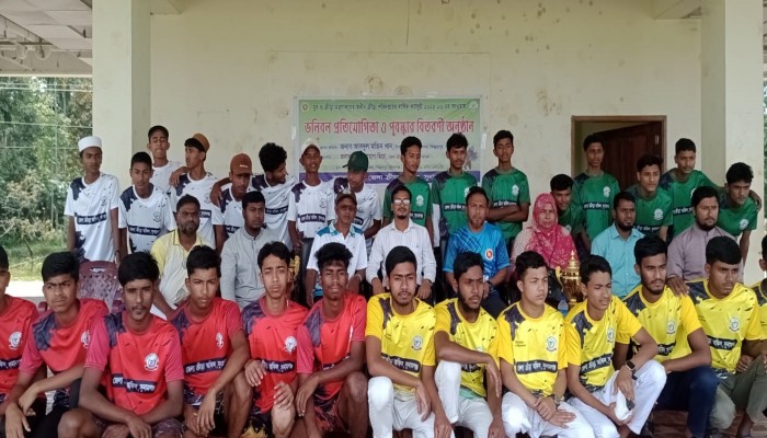 বিশ্বম্ভরপুরে ভলিবল প্রতিযোগিতা অনুষ্ঠিত