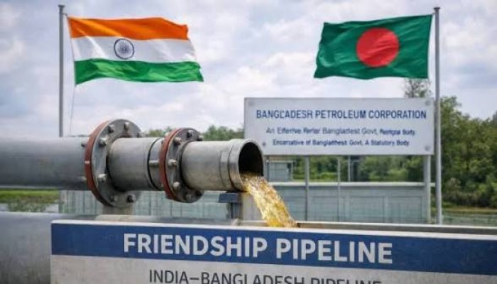 ভারত থেকে পাইপলাইনে আসছে ৫ হাজার মেট্রিক টন ডিজেল