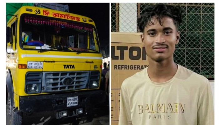 ট্রাক চাপায় মোটরসাইকেল চালক নিহত