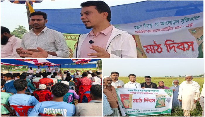 ‎বন্ধন জেনেটিকসের উদ্যোগে কৃষক 'মাঠ দিবস' অনুষ্ঠিত