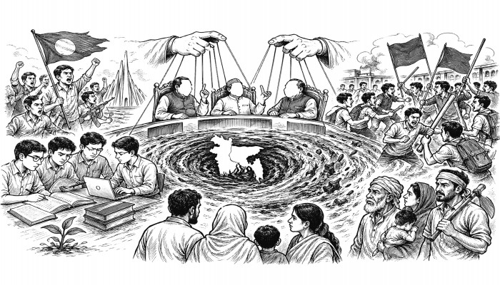 ক্ষমতার রাজনীতি ও গুপ্ত রাজনীতির পাকে বাংলাদেশ