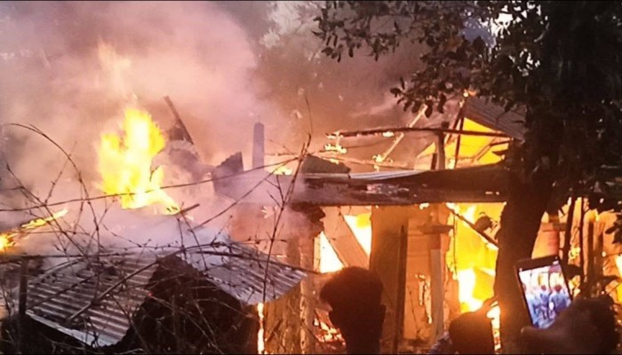 রঙ্গারচরে অগ্নিকান্ডে ৪টি ঘর ভস্মীভূত, ২৫ লাখ টাকার ক্ষতি