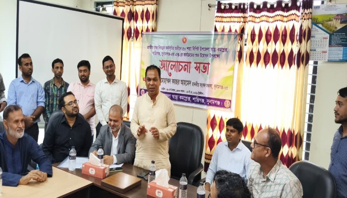 রোগীর সেবায় চিকিৎসকদের আরও আন্তরিক হতে হবে : এমপি কয়ছর আহমদ
