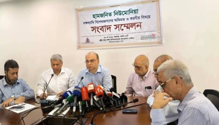 দেরিতে হাসপাতালে গেলে হামে মৃত্যুঝুঁকি বাড়ে : সংবাদ সম্মেলনে বিশেষজ্ঞরা
