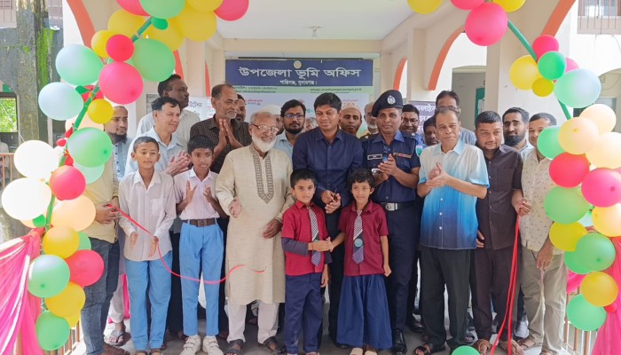 শান্তিগঞ্জে ভূমিসেবা মেলা ও জনসচেতনতামূলক সভা