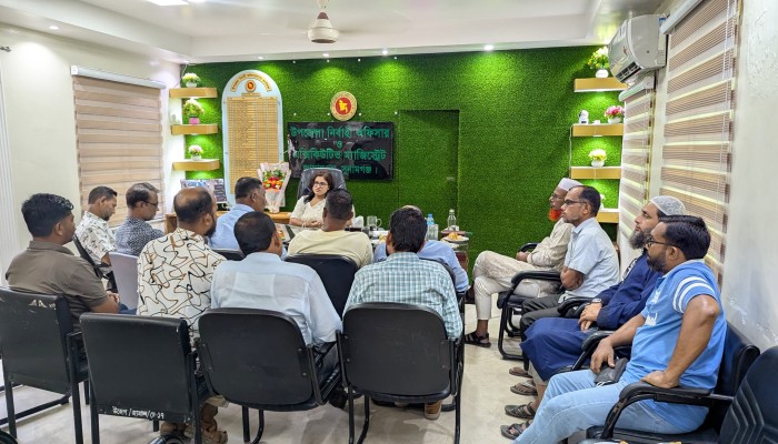 ‎জামালগঞ্জ প্রেসক্লাবের সঙ্গে নবনিযুক্ত ইউএনওর মতবিনিময় সভা