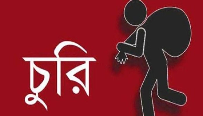 থানার সামনের সড়কের দুই দোকানে চুরি