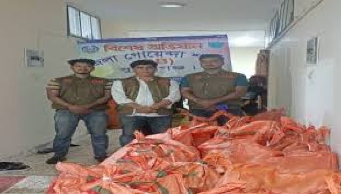 ৩৭০৮ কেজি ভারতীয় ফুচকা জব্দ