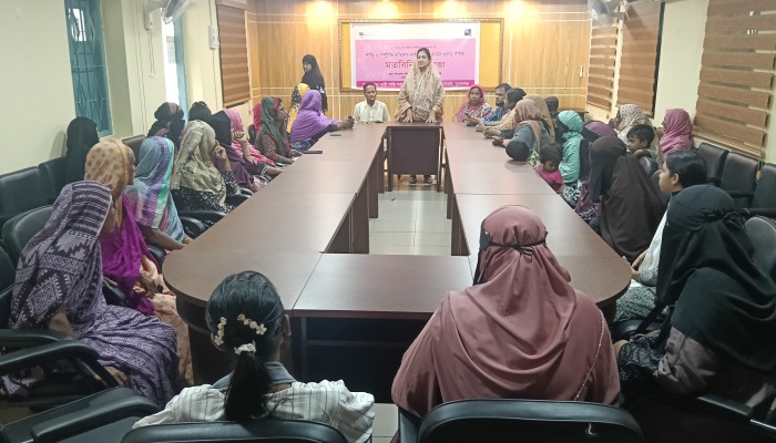 দিরাইয়ে নারী শান্তি সহায়ক দলের মতবিনিময়