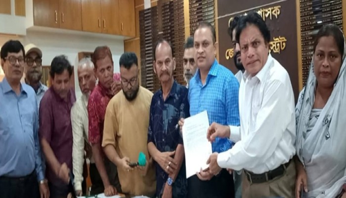 সিলেট-সুনামগঞ্জ-মোহনগঞ্জ রেলপথ নির্মাণের দাবিতে স্মারকলিপি