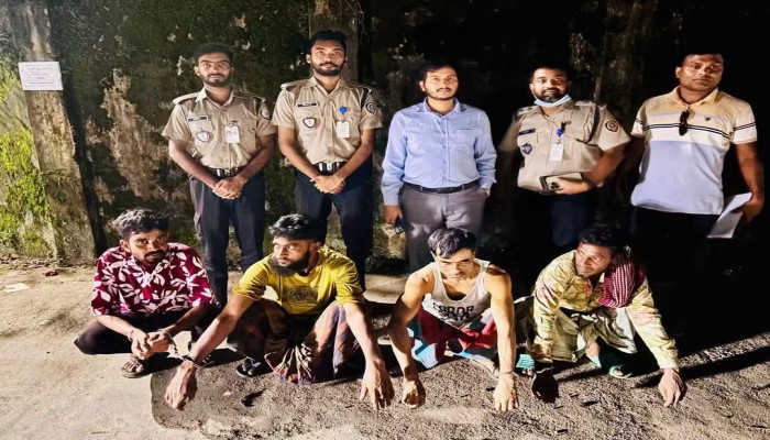 ছাতকে মাদকবিরোধী অভিযানে ৪ জনের কারাদণ্ড