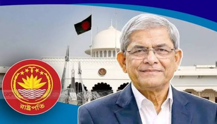 ২৩তম রাষ্ট্রপতি নির্বাচিত হলেন মির্জা ফখরুল ইসলাম আলমগীর