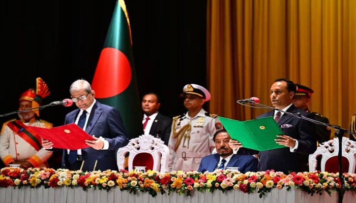 শপথ নিলেন বাংলাদেশের ২৩তম রাষ্ট্রপতি