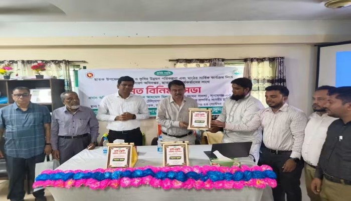 ছাতকে কৃষি প্রযুক্তি মেলা উদ্বোধন