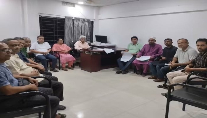 সুনামকণ্ঠ সাহিত্য পরিষদের সাহিত্য আড্ডা অনুষ্ঠিত