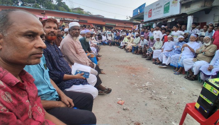 বর্মাউত্তর গ্রামের অনাকাঙ্ক্ষিত ঘটনায় জয়নগরে সর্বস্তরের এলাকাবাসীর জরুরি সভা