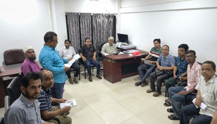 সুনামকণ্ঠ সাহিত্য পরিষদের সাহিত্য আড্ডা অনুষ্ঠিত